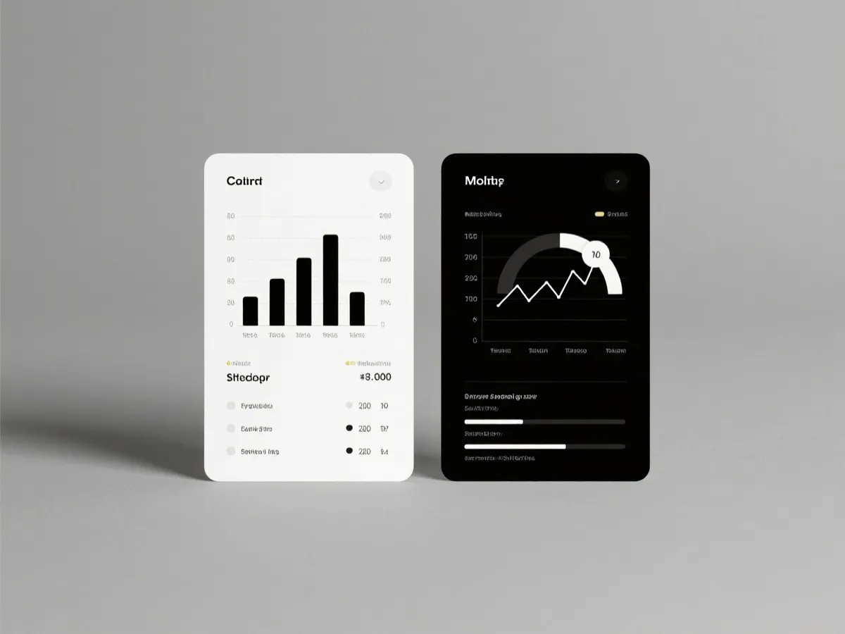 走势与统计图示意